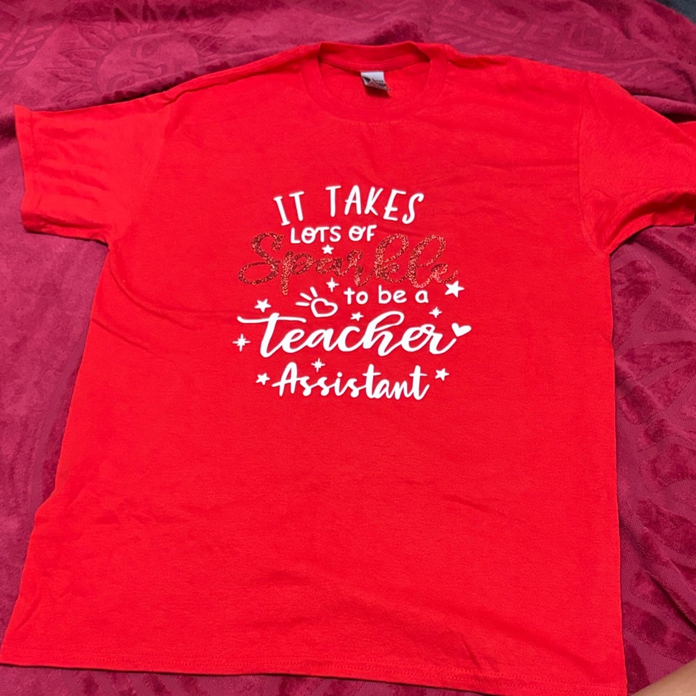 Red Graphic Tee for Women